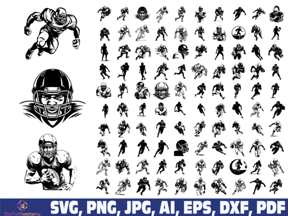 Download Football Player Svg Png - Play Collection