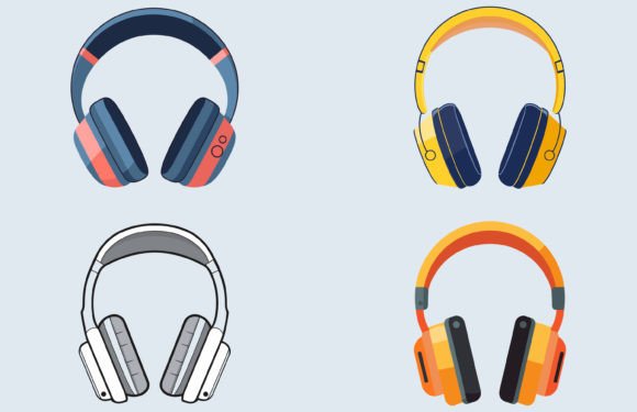 Download Headphones Wireless Vector Isolated - Headphones Collection