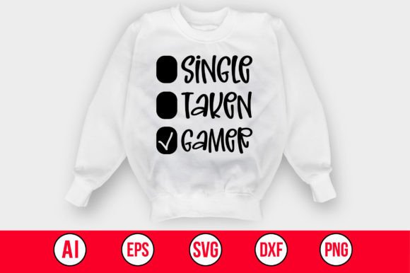 Download Single Taken Gamer SVG - Gamer Collection
