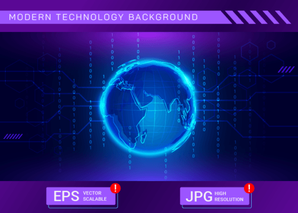 Download Modern Global Technology Background - Technology Collection