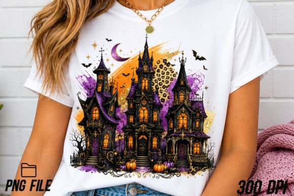 Download Gothic Haunted House PNG Sublimation - Gothic haunted Collection